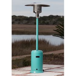 Fire Sense Aqua Blue Patio Heater