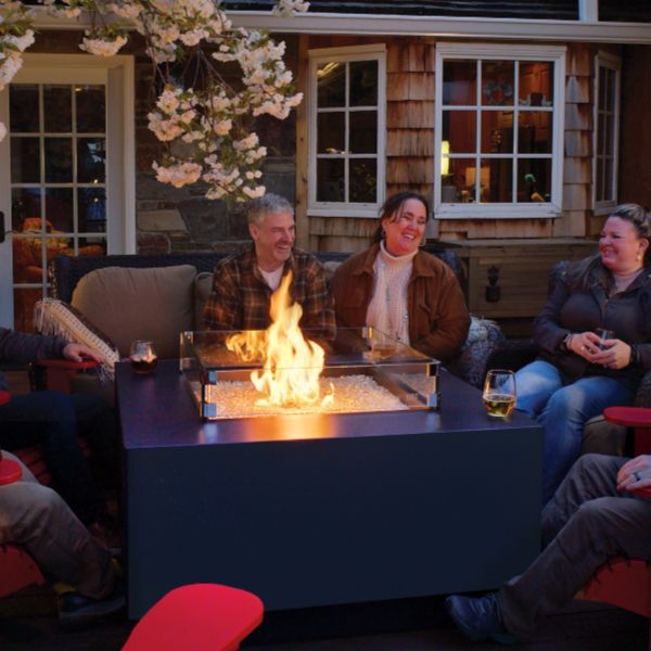 Fire Garden Gas Fire Pit Chat Table