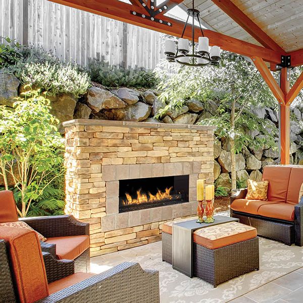 Fire Garden Linear Outdoor Gas Fireplace - 64"