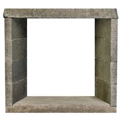 FireRock Ventless See Through Fireplace - 42"