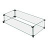 Linear Tempered Glass Windshield- 53" x 19"
