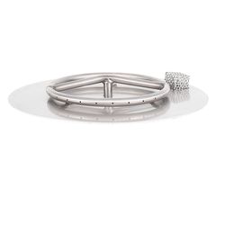 Round Stainless Steel Burner with Round Flat Pan