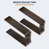 Lexington Hearth Flat Sawn Beam Mantel Shelf