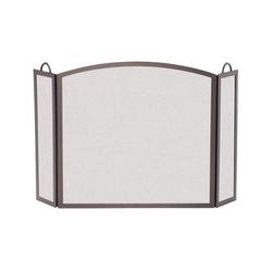 Full Arch Three Panel Fireplace Screen - 54" x 32 1/2"