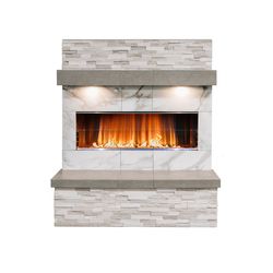 Kalea Bay Outdoor Linear Gas Fireplace - Natural Gas