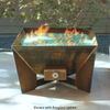 Kenna Fia Steel Wood Burning Fire Pit