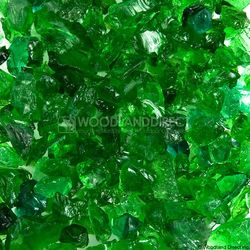 Krystal Fire - Fire Glass - 1/2"-1" Evergreen Mix