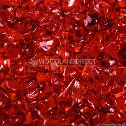 Krystal Fire - Smooth Fire Glass - 1/4" Cherry