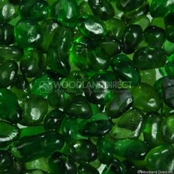 Krystal Fire - Smooth Fire Glass - 1/4" Emerald