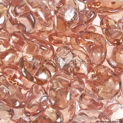 Krystal Fire - Smooth Fire Glass 1" Grapefruit Irid.