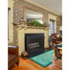 Minuteman Tabriz Rectangular Wool Hearth Rug 56"x26"