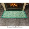 Minuteman Tabriz Rectangular Wool Hearth Rug 56"x26"