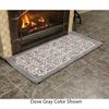 Minuteman Tabriz Rectangular Wool Hearth Rug 56"x26"