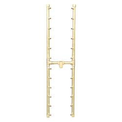 240K BTU CROSSFIRE 2.0 H-Style Brass Burner System - 46"