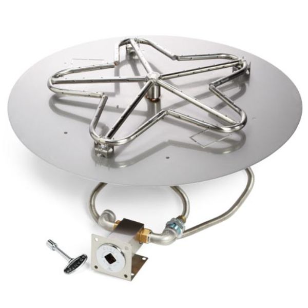 HPC Match Lit PENTA Fire Pit Insert - 24"