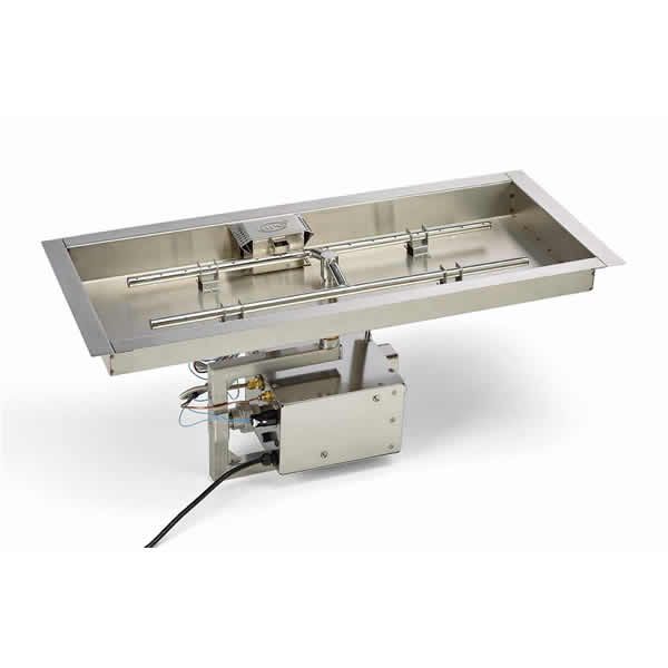 HPC EI Series Rectangle H-Burner Bowl Insert - 36x14