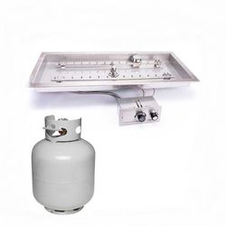 HPC Small Tank Push Button Torpedo H-Burner - 36x14