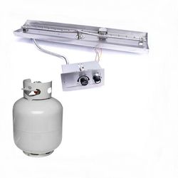 HPC Small Tank Push Button Interlink Torpedo Burner Insert - 61x8