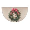 Hearthside Holiday Printed Nylon Half Round Rug