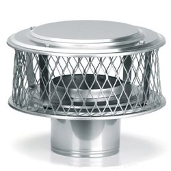 HomeSaver Guardian 304 Stainless Steel (3/4" Mesh) Chimney Cap