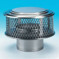 HomeSaver Guardian 304 Stainless Steel (5/8" Mesh) Chimney Cap