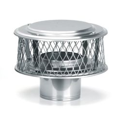 HomeSaver Guardian 316 Stainless Steel (3/4" Mesh) Chimney Cap