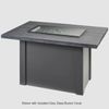 Havenwood Manual Ignition Gas Fire Pit Table - 44"