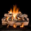 Hargrove Kodiak Split Triple Stack Vented Gas Log Set