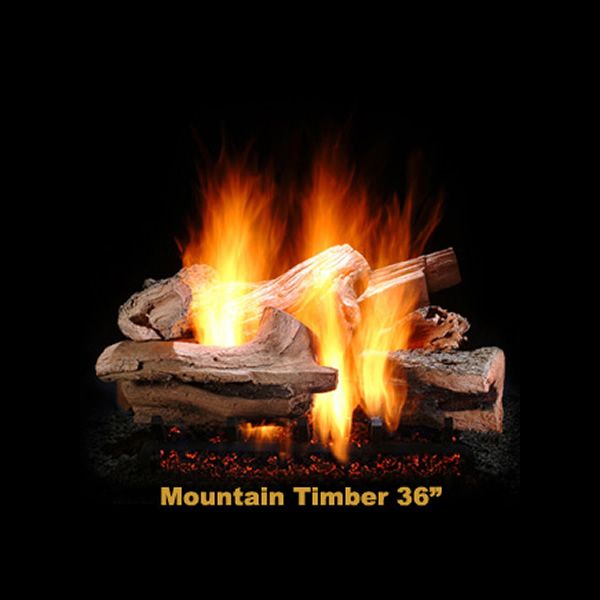 Hargrove Mountain Timber Vented Gas Log Set