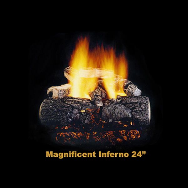 Hargrove Magnificent Inferno Vented Gas Log Set