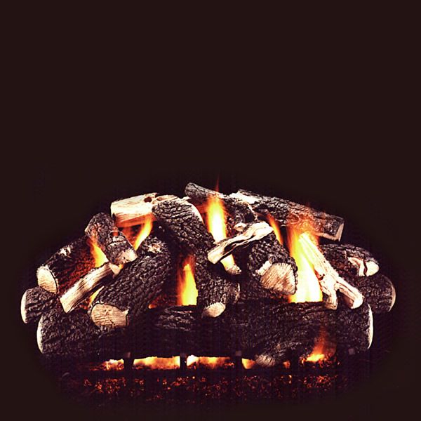 Hargrove Summit Oak Vented Gas Log Set