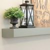Heritage Modern Steel Mantel Shelf - 48"