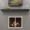 Heritage Modern Steel Mantel Shelf - 36"