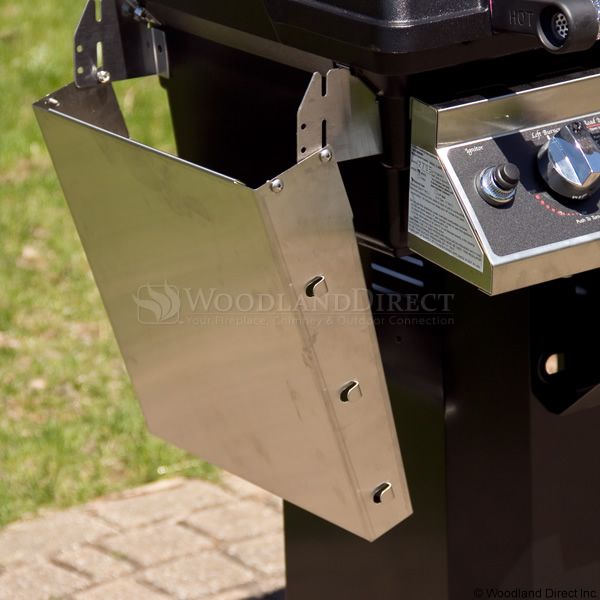 Heritage WHRG4DD Hybrid Gas Grill - Stainless Steel Column Mount