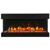 Amantii Tru-View Slim Lumina Electric Fireplace