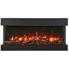 Amantii Tru-View Slim Lumina Electric Fireplace