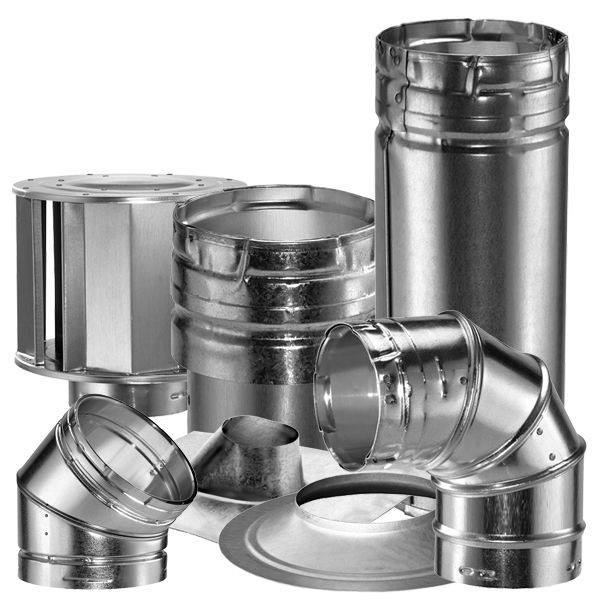 Isokern B-Vent Duravent Chimney System - 10"