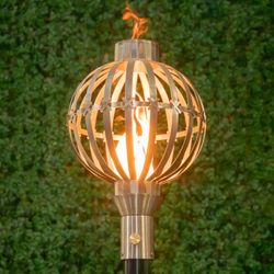 The Outdoor Plus Globe Gas Tiki Torch