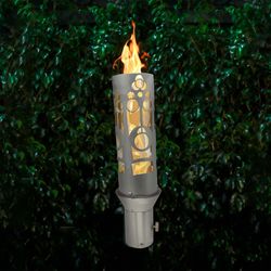 The Outdoor Plus Mosaic 1 Gas Tiki Torch