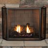 Oxford Three Panel Fireplace Screen - 8" x 30" x 30"