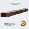 Lexington Hearth Classic Mantel Shelf