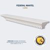 Lexington Hearth Federal Mantel Shelf
