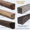 Lexington Hearth Cabin Pine Mantel Shelf