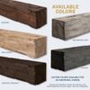Lexington Hearth Farmhouse Mantel Shelf