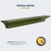 Lexington Hearth Federal Mantel Shelf