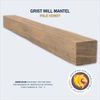 Lexington Hearth Grist Mill Mantel Shelf