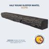Lexington Hearth Half-Round Sleeper Mantel Shelf