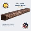 Lexington Hearth Half-Round Sleeper Mantel Shelf