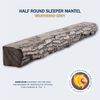 Lexington Hearth Half-Round Sleeper Mantel Shelf
