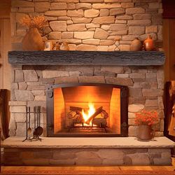 Lexington Hearth Half-Round Sleeper Mantel Shelf